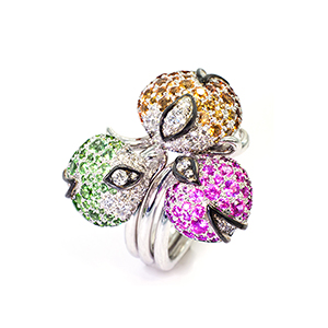Collection Joaillerie Eclosion - Bague assemblée - vignette