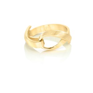 Or jaune 18K, ruban 6