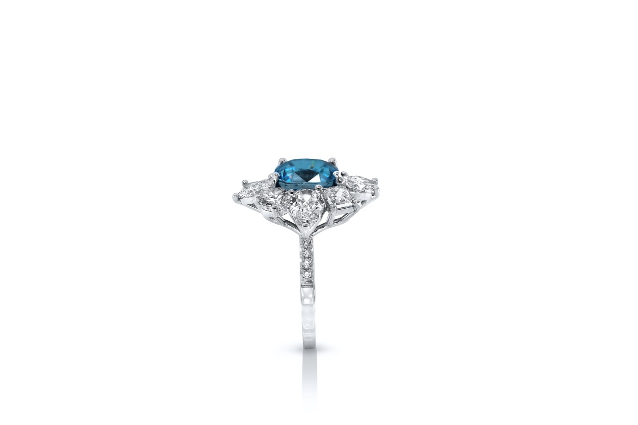 Bague Mama Qusha, Diamant zircon et or 1